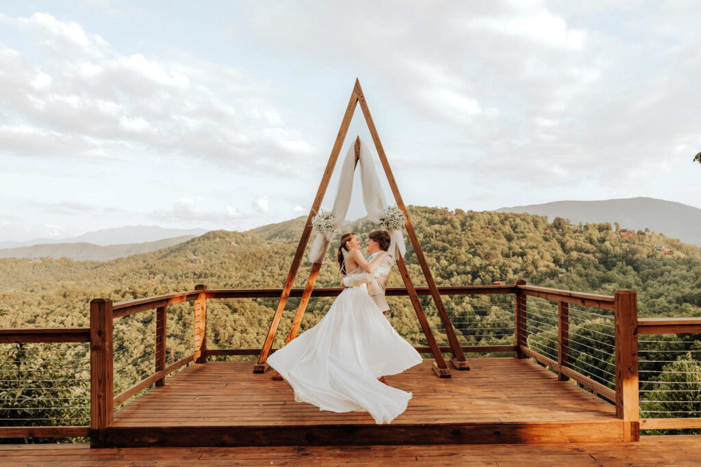 sevierville micro wedding 