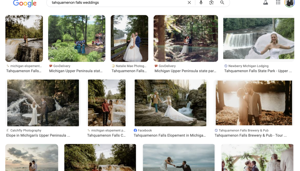 best ceremony sites for a michigan wedding