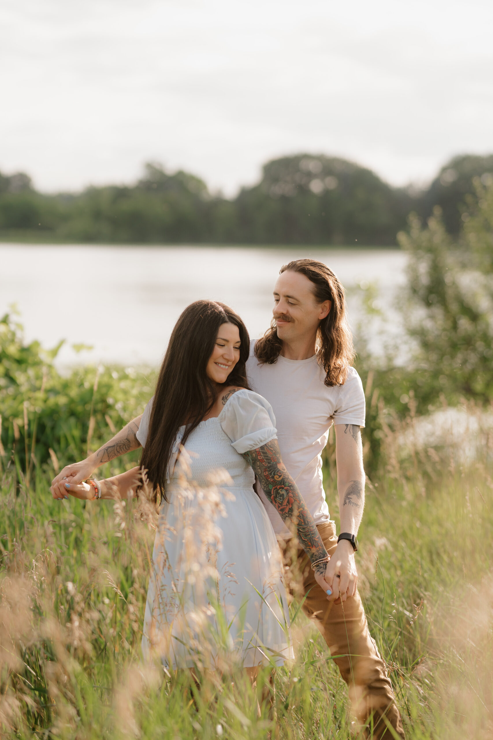 michigan engagement session