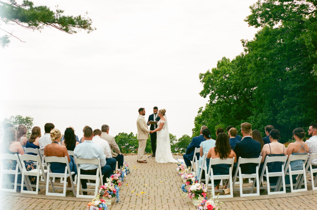 wedding at the homestead in michigan