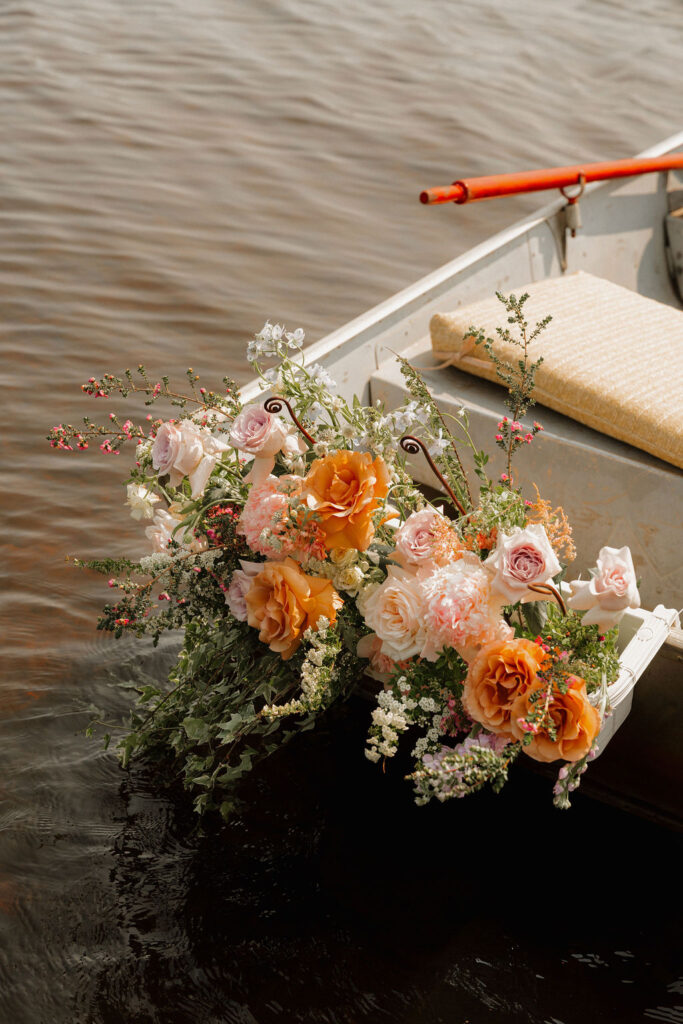 Joe & natalies micro wedding at the birch lodge in trout lake 