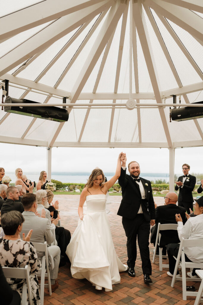 Perry Hotel Petoskey wedding ceremony